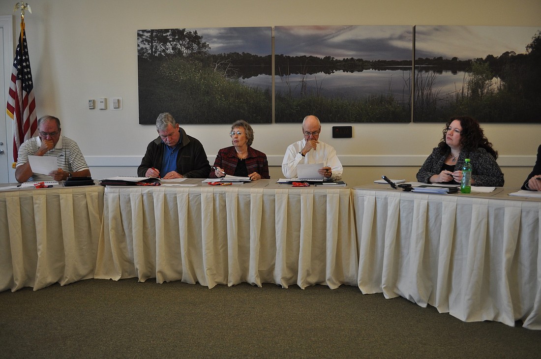 Representatives of the Lakewood Ranch Inter-District Authority board today met for their agenda review meeting.