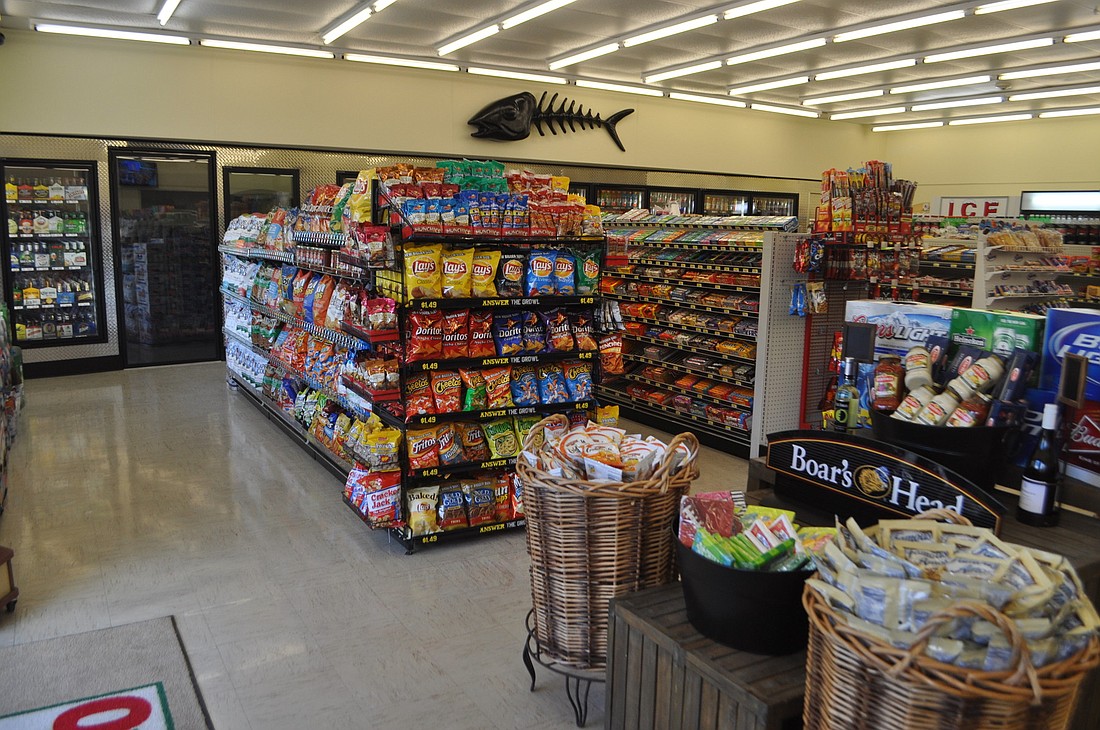 Quik-n-Easy opened over the weekend with typical convenience store fare but will temporarily increase its grocery offerings.