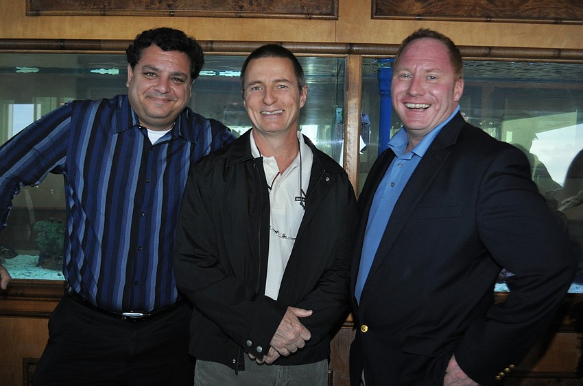 Troy DiGrieco with TRVST, Watts Humphrey with Black Turtle Builders, and Robert S. Dinan with TRVST