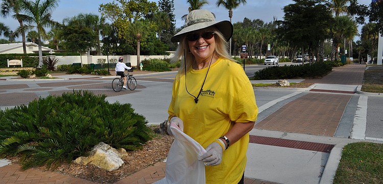 Siesta Key Association President Catherine Luckner