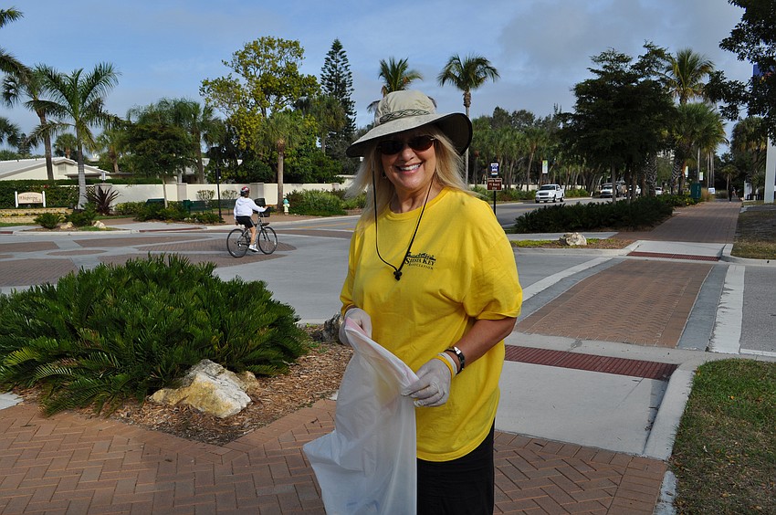 Siesta Key Association President Catherine Luckner