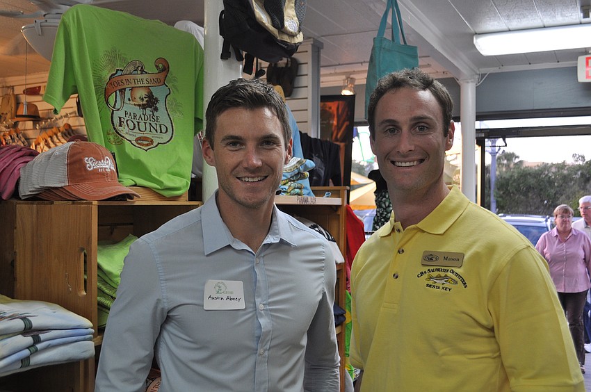 Austin Abney and Mason Tush