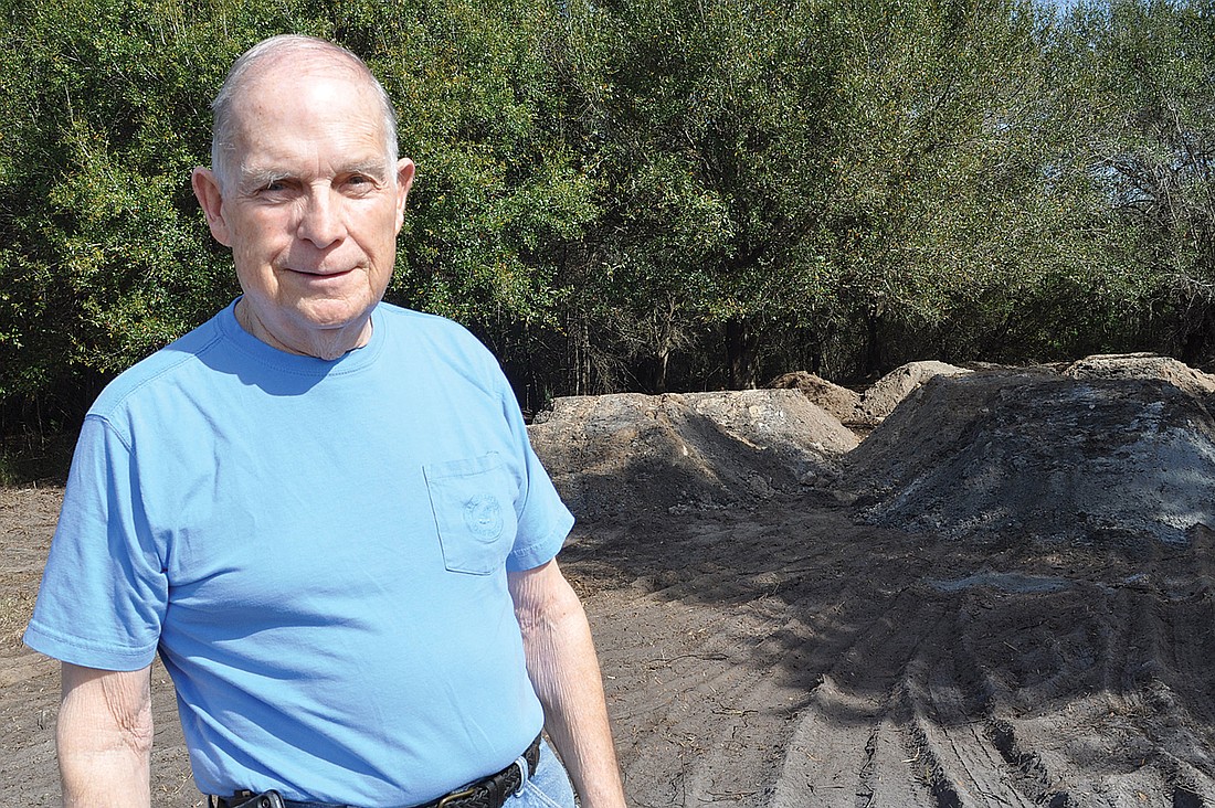Jim Youngblood, 79, is eager to offer members of Harvest United Methodist Church a peaceful place to think about God and remember their loved ones.