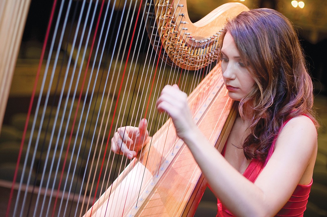 Principal Harpist Cheryl Losey will be among the featured performers. Courtesy photo.