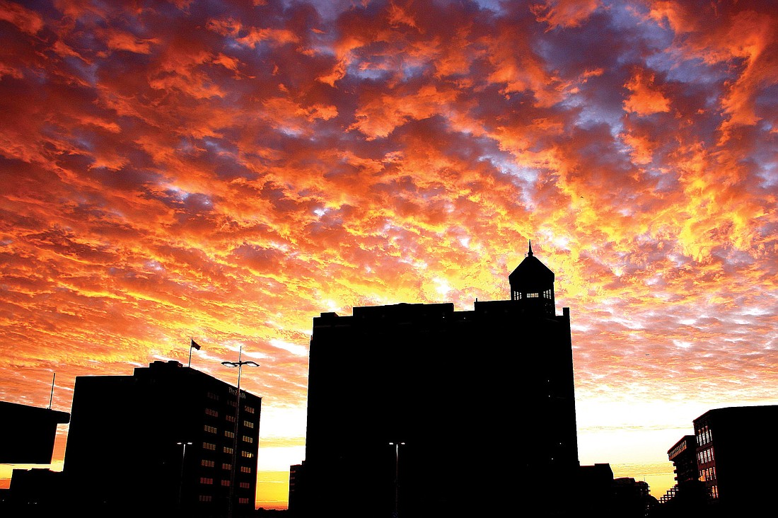 Charles Preston Rawls submitted this sunrise photo, taken near downtown Sarasota.