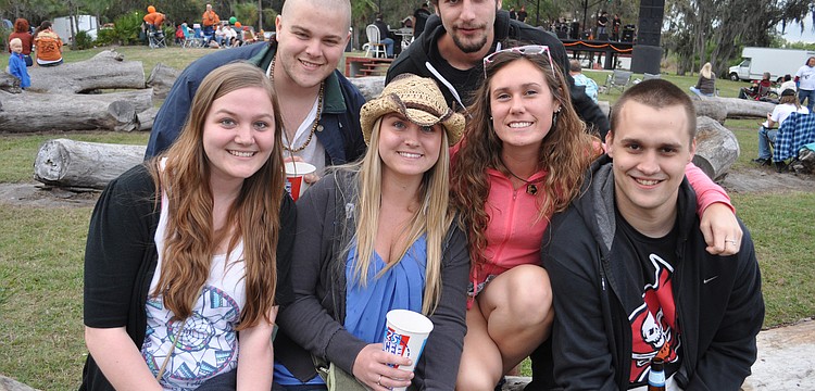 Pictured clockwise from bottom left: Hannah Pogue, Taylor Pogue, Cory Anderson, Tim Kenney, Miranda Miller and Ashlee Todd.