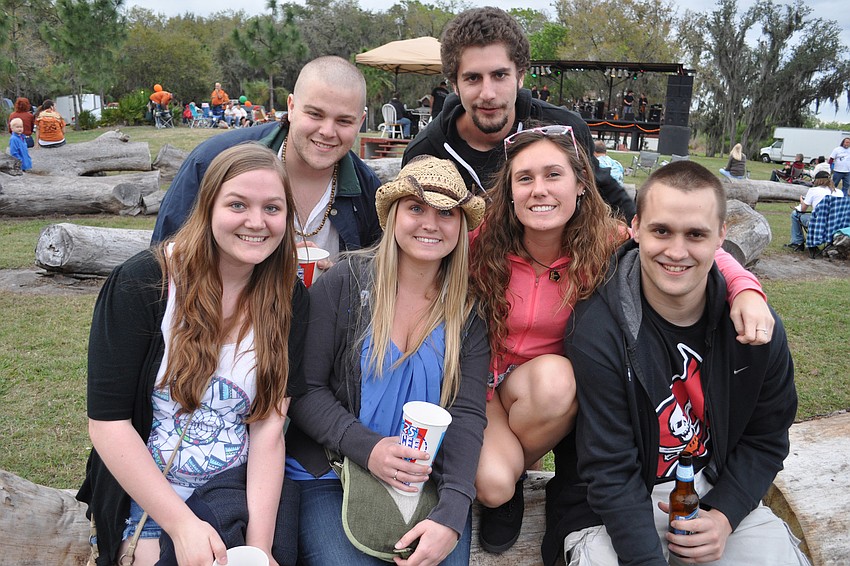 Pictured clockwise from bottom left: Hannah Pogue, Taylor Pogue, Cory Anderson, Tim Kenney, Miranda Miller and Ashlee Todd.
