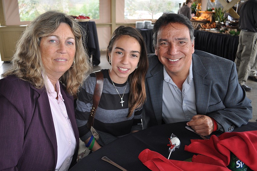 Julie, Jenna and Jaime DiDomenico represented Cool Today.