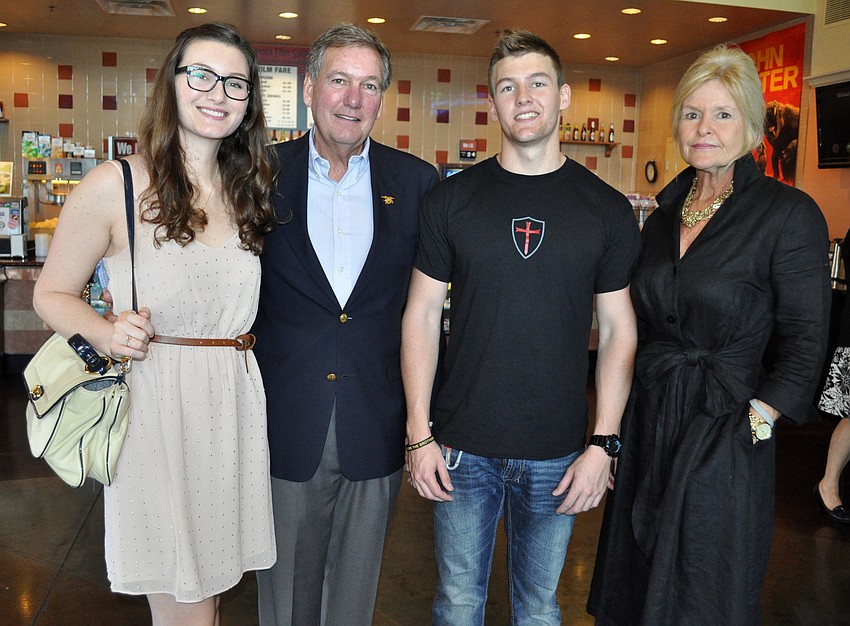 The Bill Family: Tessa, Scott, Morgan and Deborah.