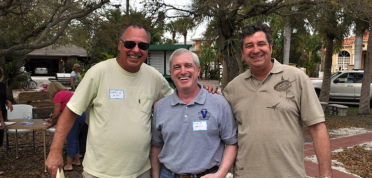 Larry Keefe, Alan Plempel and Dan Miller