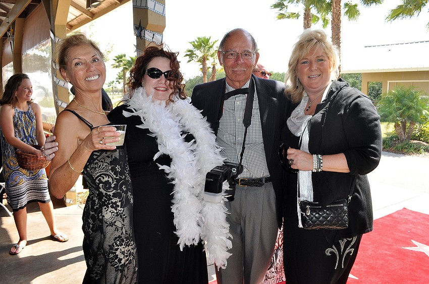 Bonnie Sidiski, Lakewood Ranch Town Hall Executive Director Eva Rey, David Kostura and Maribeth Phillips thoroughly enjoyed the afternoon.