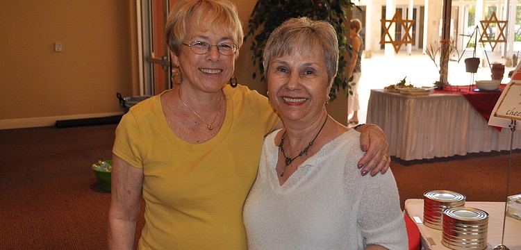 Etta Rakem and Marianne Weiss, chairs of the event