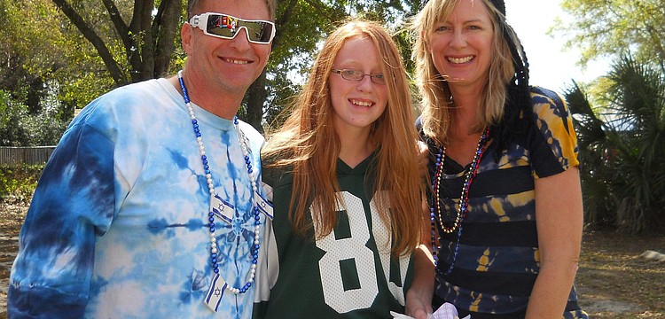 Dr. Howard, Alli and Annette Fuchs
