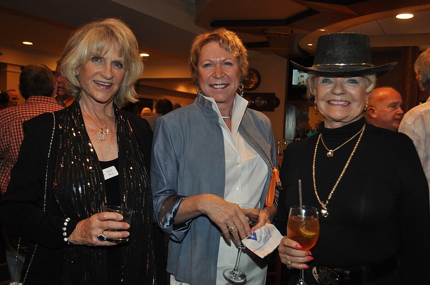Karel Beck, Alexsandra Coles and Joyce Steele