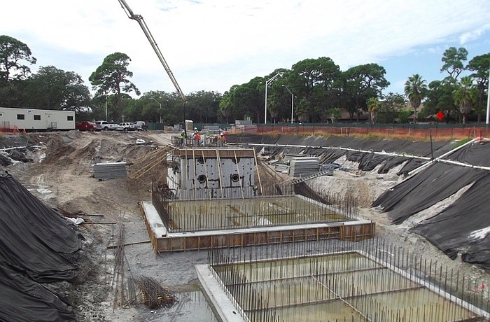 A city lift station project is the largest Public Works project the city has ever undertaken.