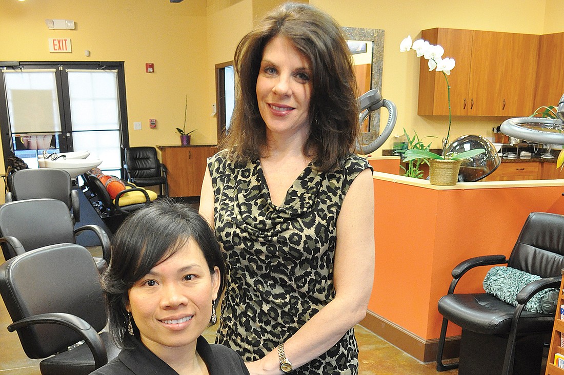 Sophorn Touch and her business partner, Julie Kramer, recently opened Jules Touch Salon in San Marco Plaza.