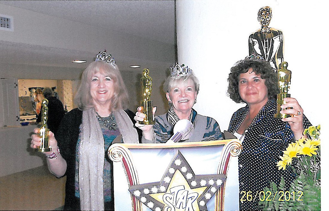 Ballot winners Lana Finch, Bea Erickson and Sharyn Joseph