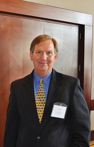 Brad Edmondson was the speaker for the sixth annual Winter Forum held at the Hyatt Regency, Sarasota.