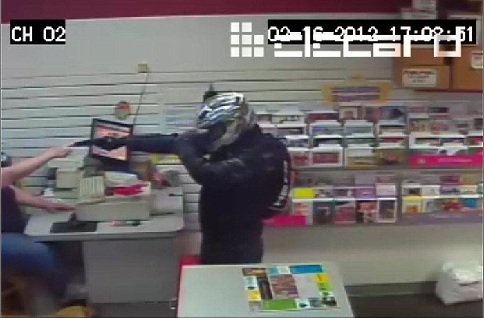 Detectives say Christopher York, 26, is the man who robbed a Sarasota Pak Mail on Feb. 16 and a Synovus Bank on Feb. 29.