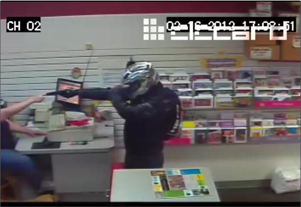 Detectives say Christopher York, 26, is the man who robbed a Sarasota Pak Mail on Feb. 16 and a Synovus Bank on Feb. 29.