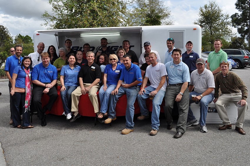 Willis A. Smith employees enjoyed the afternoon together.