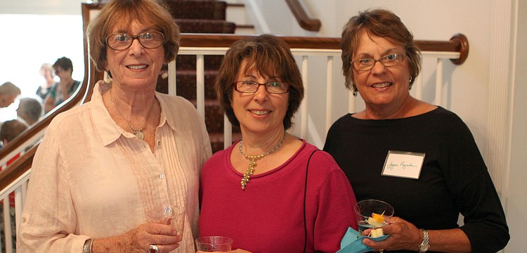 Sylvia Feinberg, Phyllis Camesano and Joyce Paynter