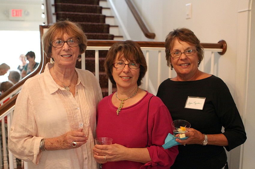 Sylvia Feinberg, Phyllis Camesano and Joyce Paynter