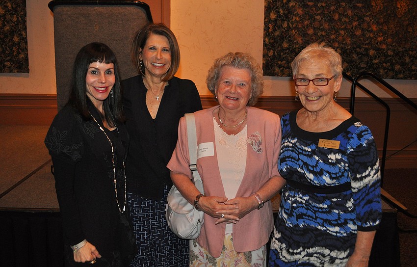 Lauren Walsh, Pat Golemme, Oris Webb and Peggy Sweeney