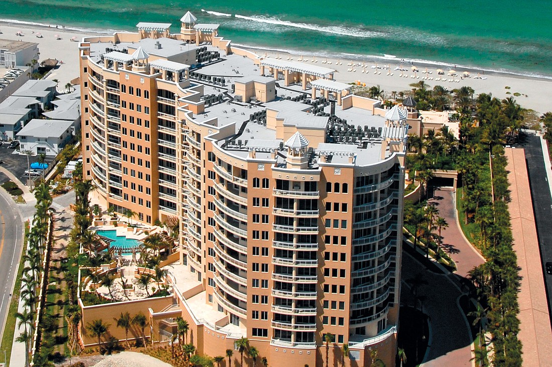 Unit 1101 at The Beach Residences, 1300 Benjamin Franklin Drive, has three bedrooms, three-and-a-half baths and 4,194 square feet of living area. It sold for $3.9 million. Courtesy photo.