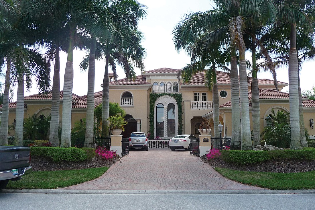 This Country Club of Lakewood Ranch home, which has five bedrooms, four-and-one-half baths, a pool and 6,314 square feet of living area, sold for $1,425,000. Photo by Jen Blanco.