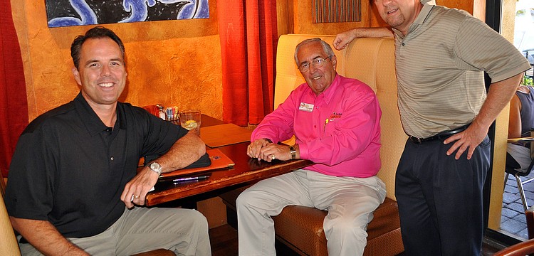 Eric Ross, Dr. Bob Leibold and Doug Smith