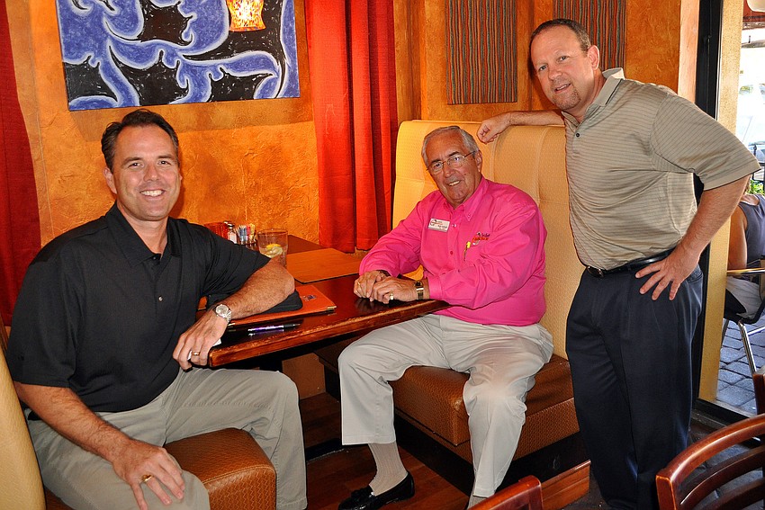 Eric Ross, Dr. Bob Leibold and Doug Smith