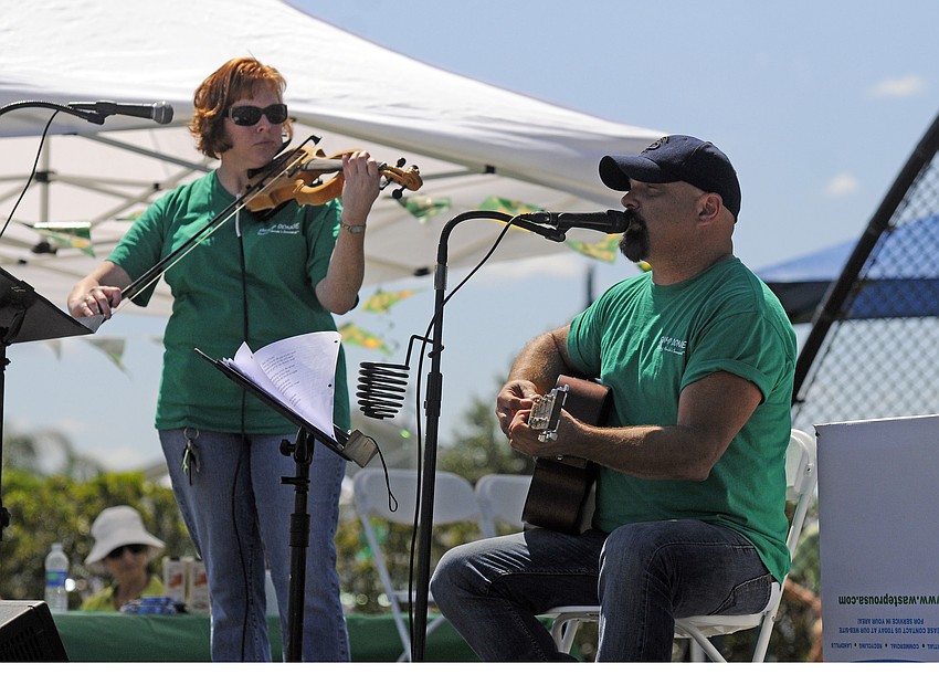 The Celtic Misfits were the first musical performance of the afternoon.
