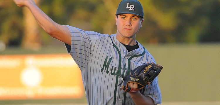 Sophomore pitcher Brad Zunica got the call on the mound for the Mustangs in the third game of the tournament.