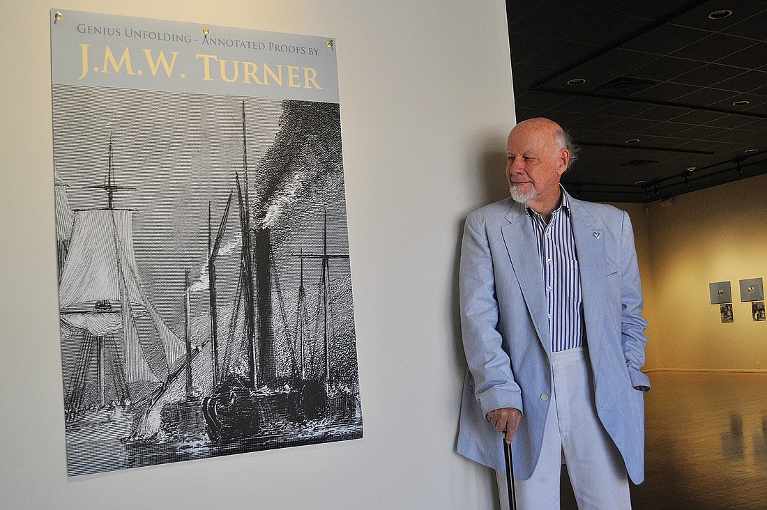 Douglass Montrose-Graem plans to build an art museum in downtown Sarasota to house his collection of work by revered English artist J.M.W. Turner.