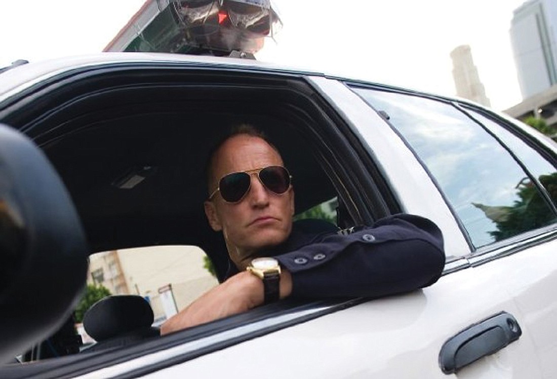 Woody Harrelson stars as evil cop Dave Brown in "Rampart." Courtesy photo.