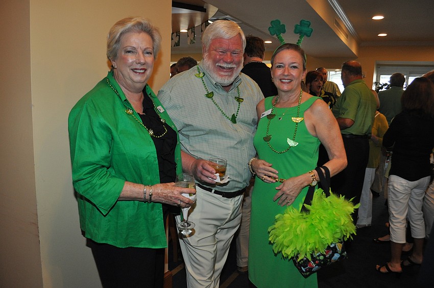 Cynthia and Richard Stepp with Trudy Barry