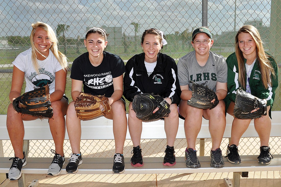 Lakewood Ranch High seniors Quillan Toler, Huntyre Elling, Amber Ozment, Dana Hutchins and Cristiana Burns are determined to leave a lasting legacy for the underclassmen to follow.