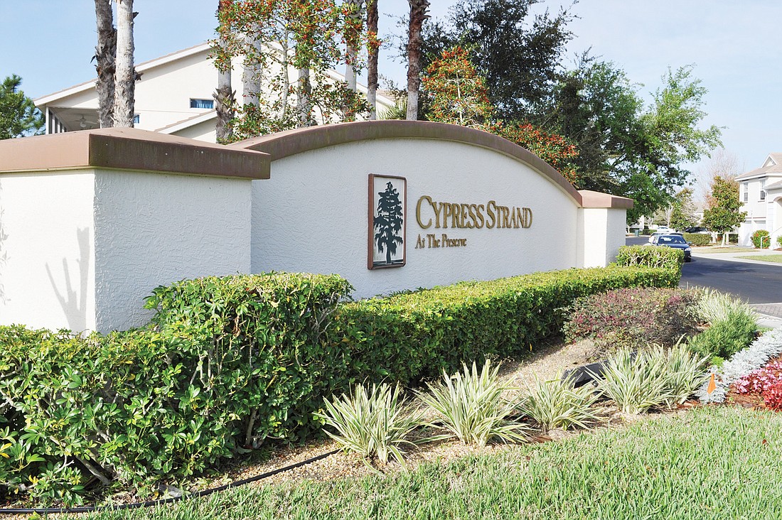 Cypress Strand Condominium Association President Charlie Lowe has filed a complaint with the state against the association's former property management company.