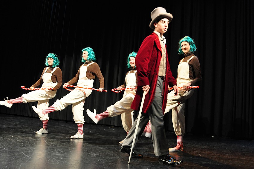 Willy Wonka, played by Joseph Robert 