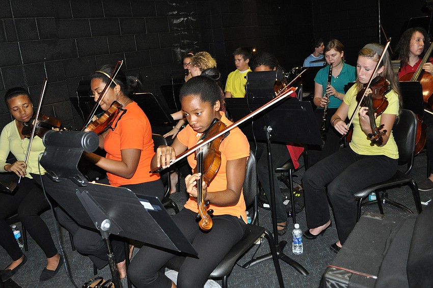 ODA students provided live music for the show.