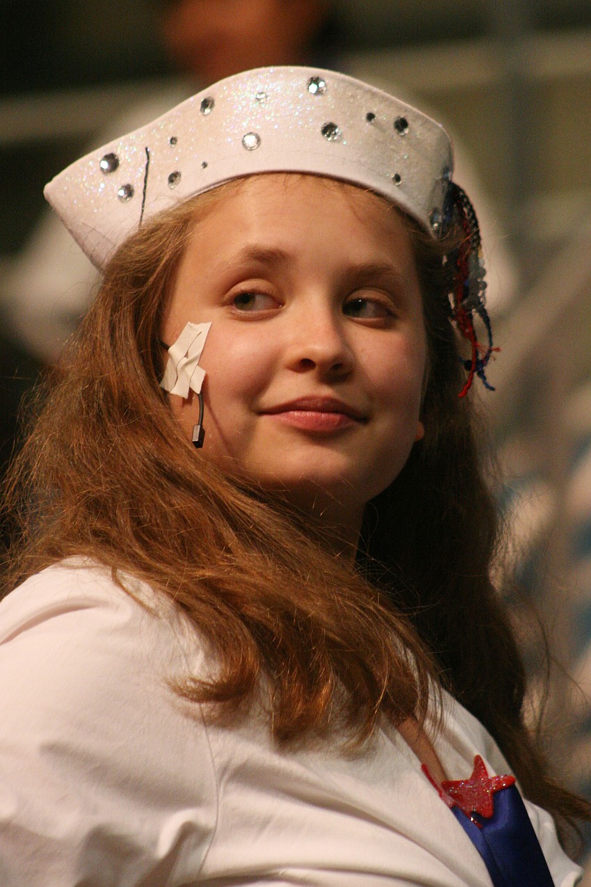 Rebekah Frey loves to perform.