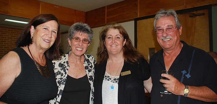 Sally Reeder, Wendy Fitton, Nancy Levine and Tony Vasile
