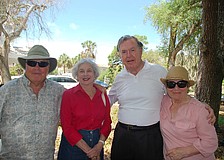 David Cripps, Lelia and Dr. Bob Windom, Sheila Cripps