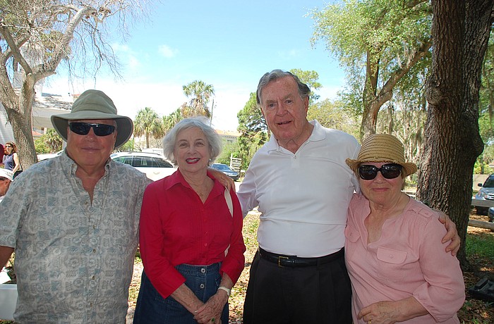 David Cripps, Lelia and Dr. Bob Windom, Sheila Cripps
