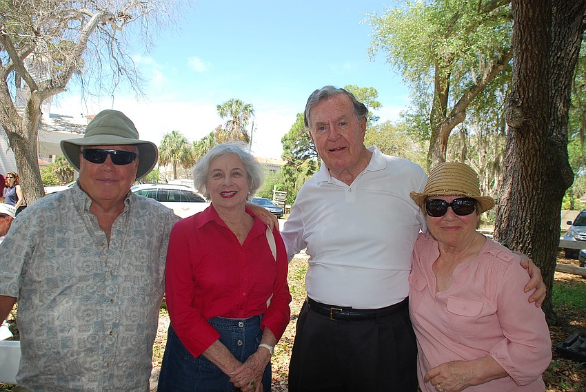 David Cripps, Lelia and Dr. Bob Windom, Sheila Cripps