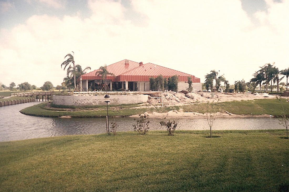 The clubhouse includes a restaurant, lounge, pro shop and more. Courtesy photo.