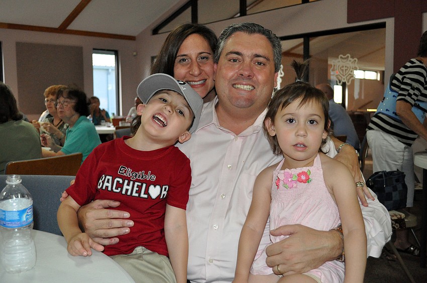 Lakewood Ranch residents Denise and Nick Drizos came out with their son Nicholas, 5, and daughter Caitlyn, 2, who attends All Godâ€™s Children.