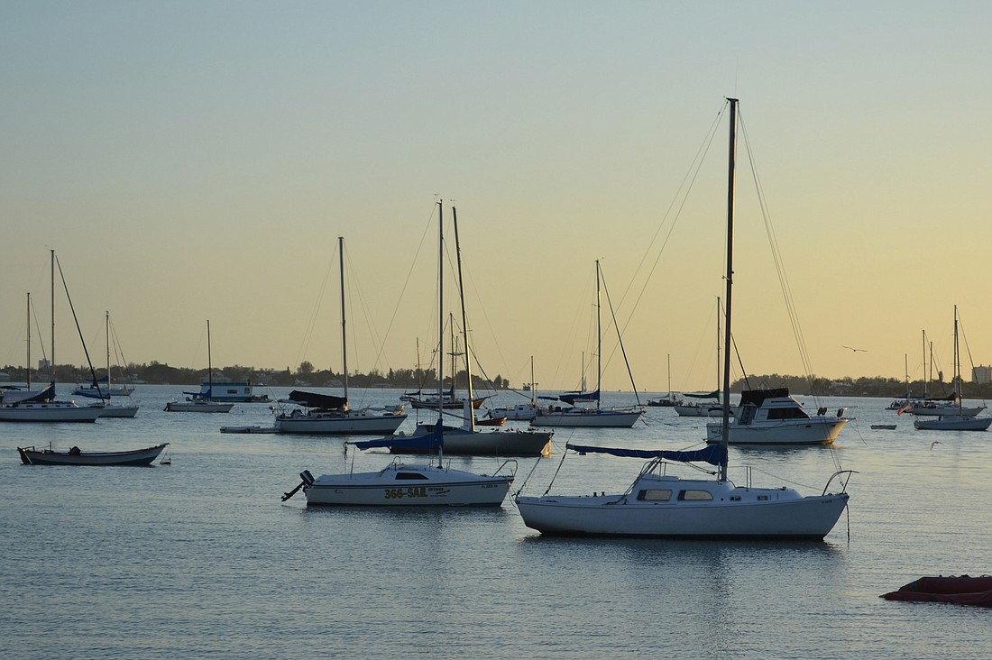 Some of the 214 real-estate parcels owned by the city include Bayfront Park and its mooring field and the Van Wezel Performing Arts Center.