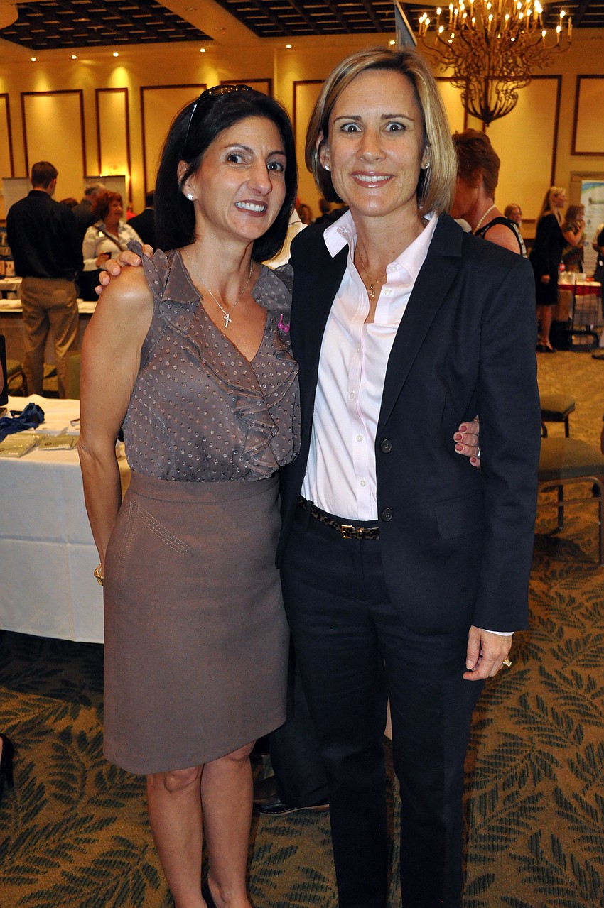 Barbara Najmy caught up with her good friend Betsy Pennewill.